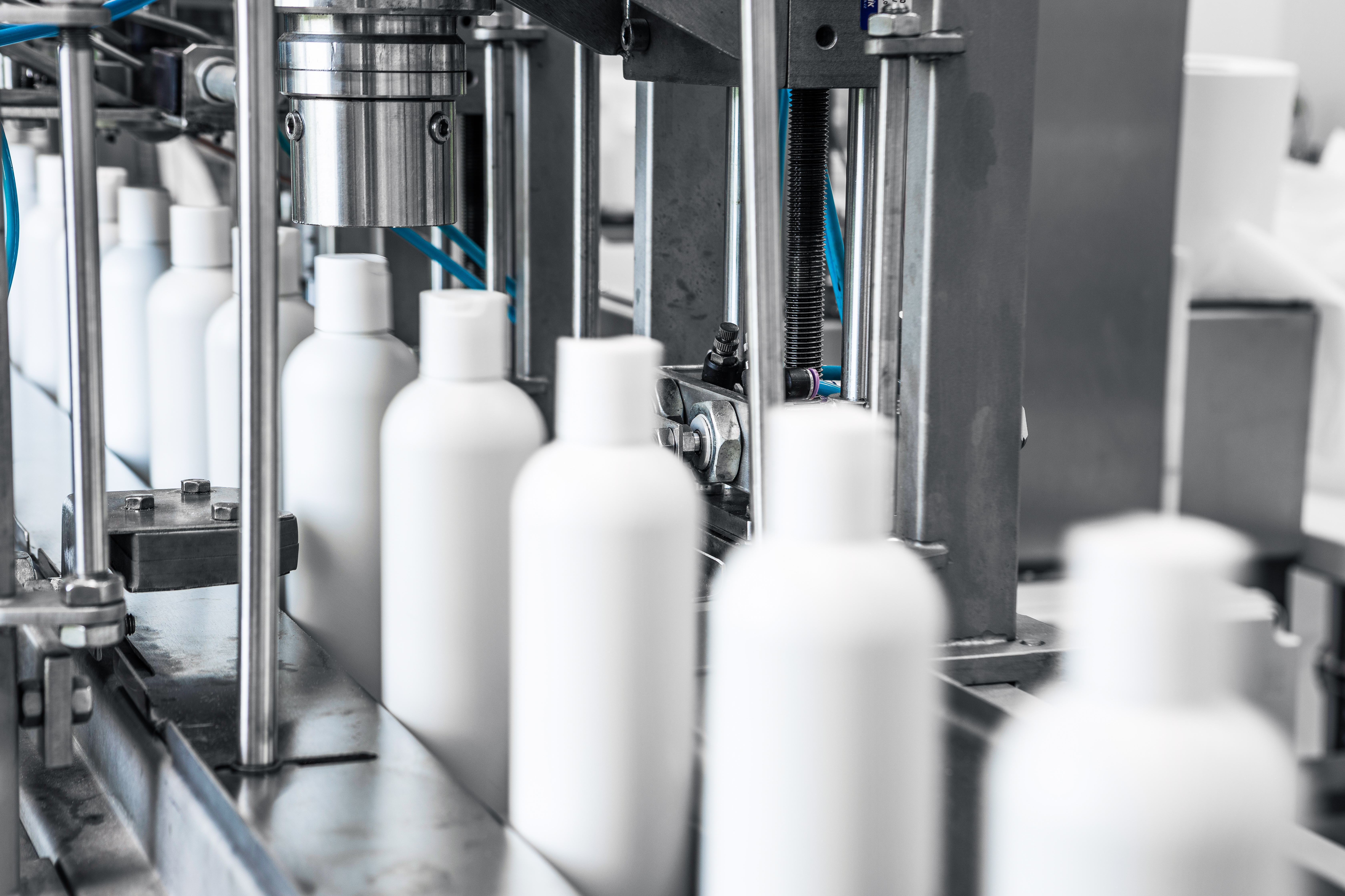 Photograph of bottle filling